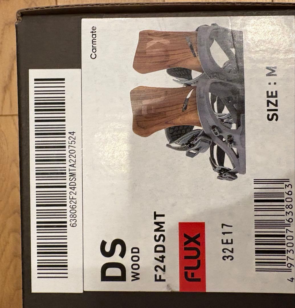 FLUX DS WOODスノーボードビンディング M新品 未使用 23-24