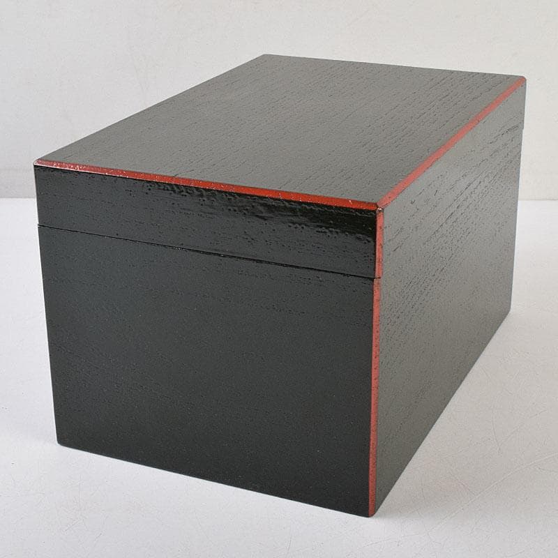 茶道具　青面朱茶箱　茶碗　金蒔絵　棗　香合など　七点　一式　仕覆付　MR9497