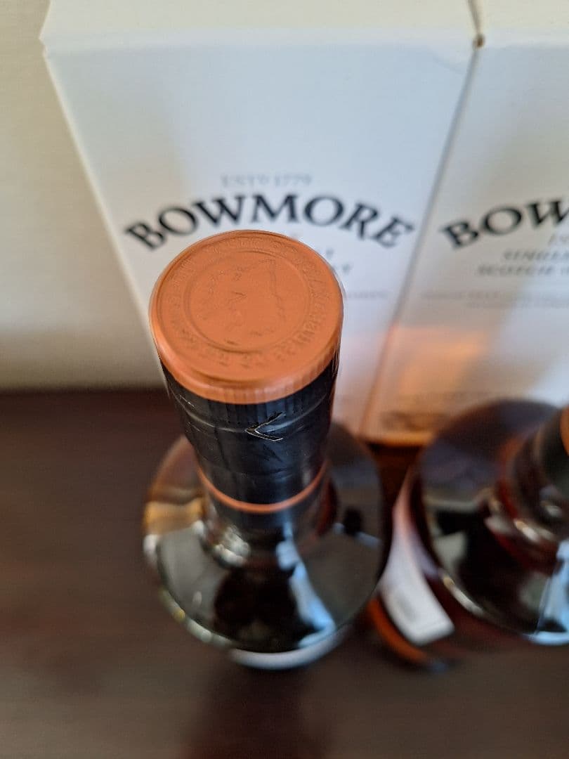 ボウモア12年旧ラベル(正規品) 700ml×2本