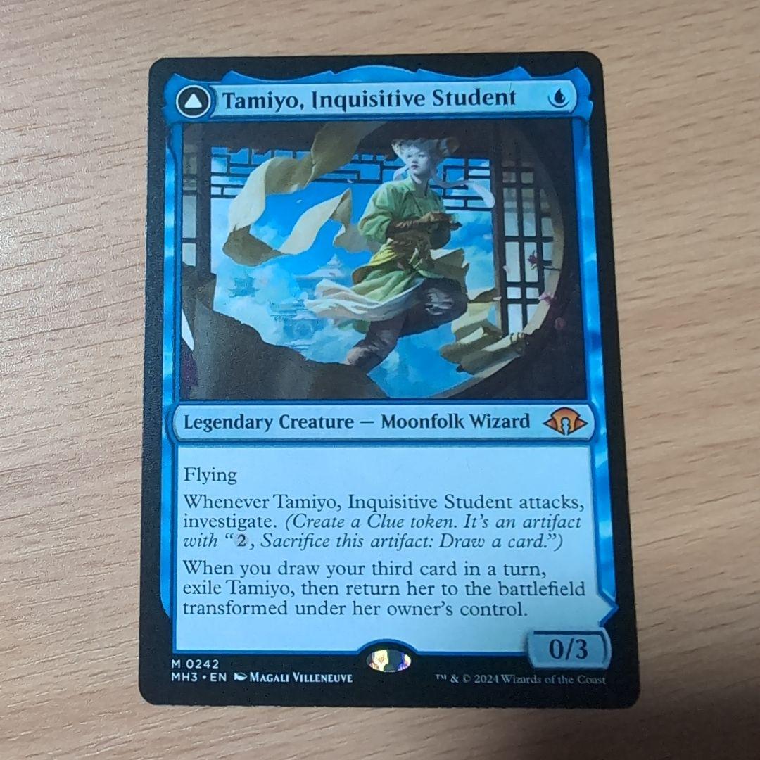 知りたがりの学徒、タミヨウ　英語版　４枚セット