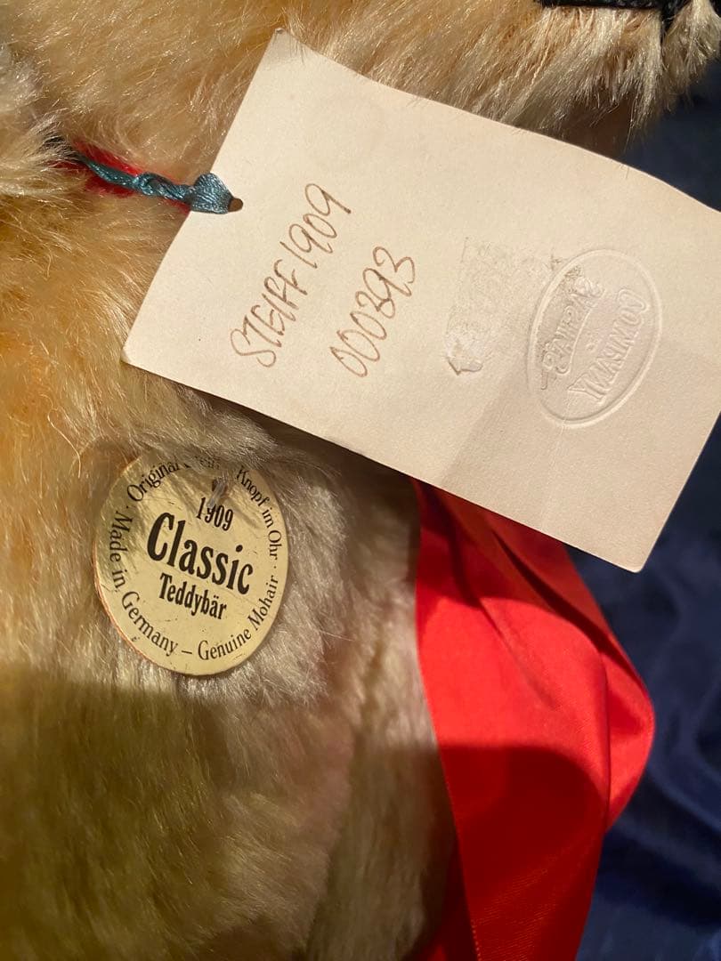 シュタイフ　ビッグ　テディベア