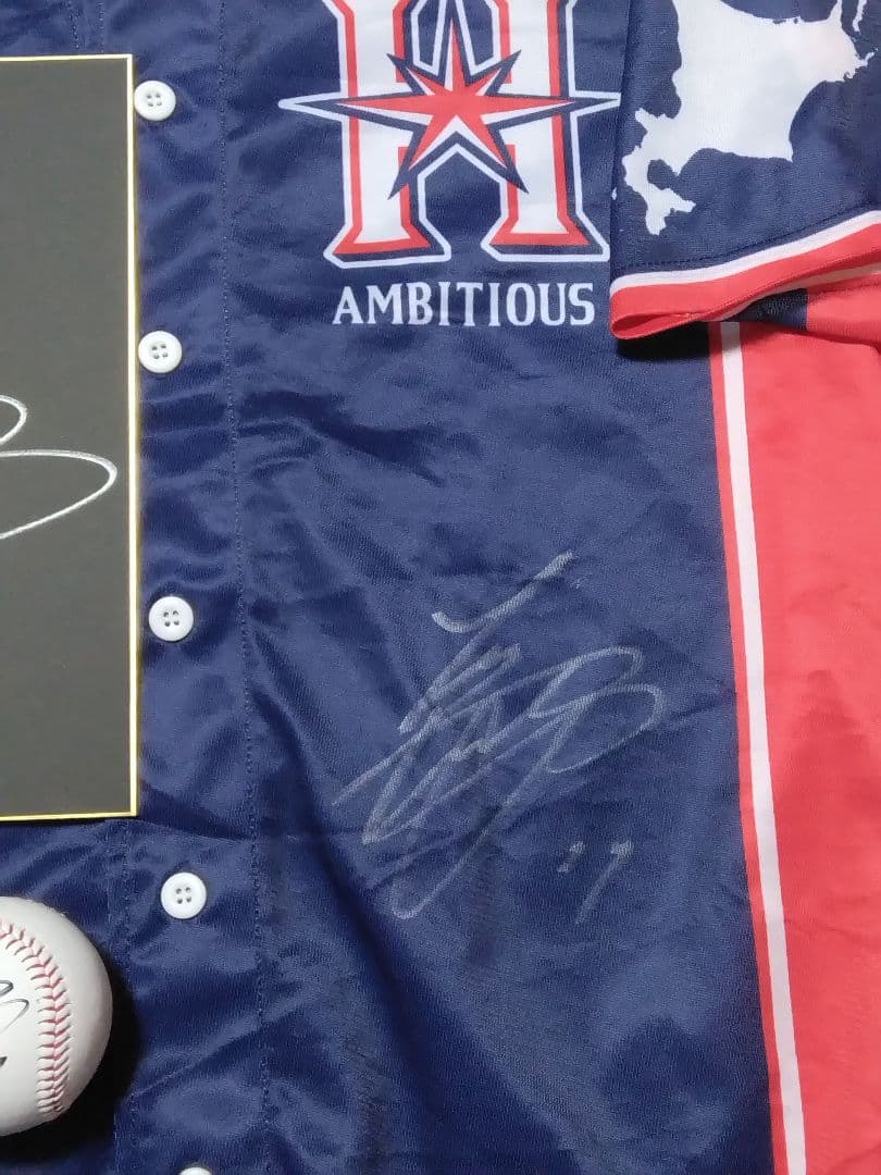 大谷翔平　直筆サインユニフォーム　直筆サインボール2球　直筆サイン色紙　セット