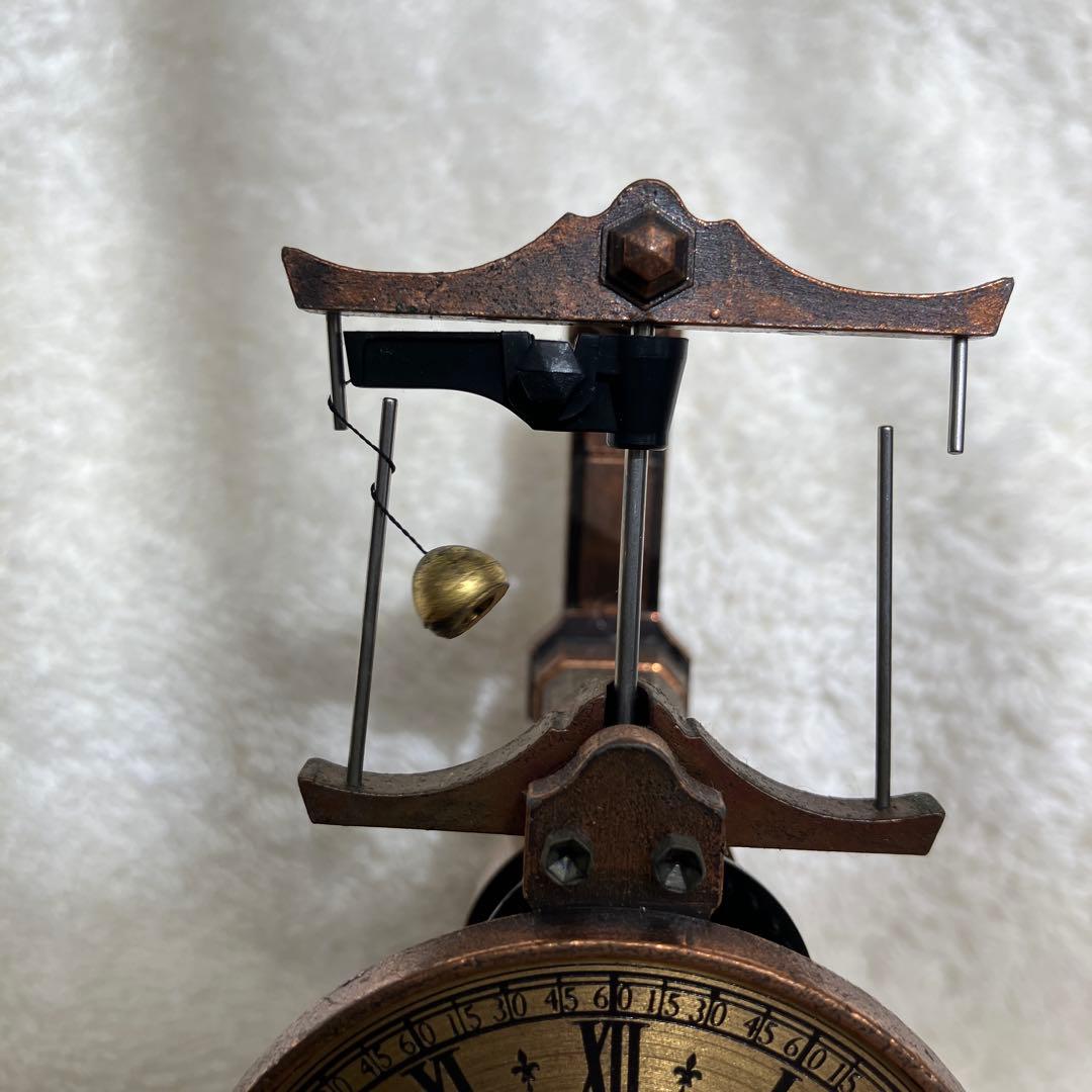 値下げ！　アンティーク型時計風置物　トミー製ギルドクロック　からくり時計