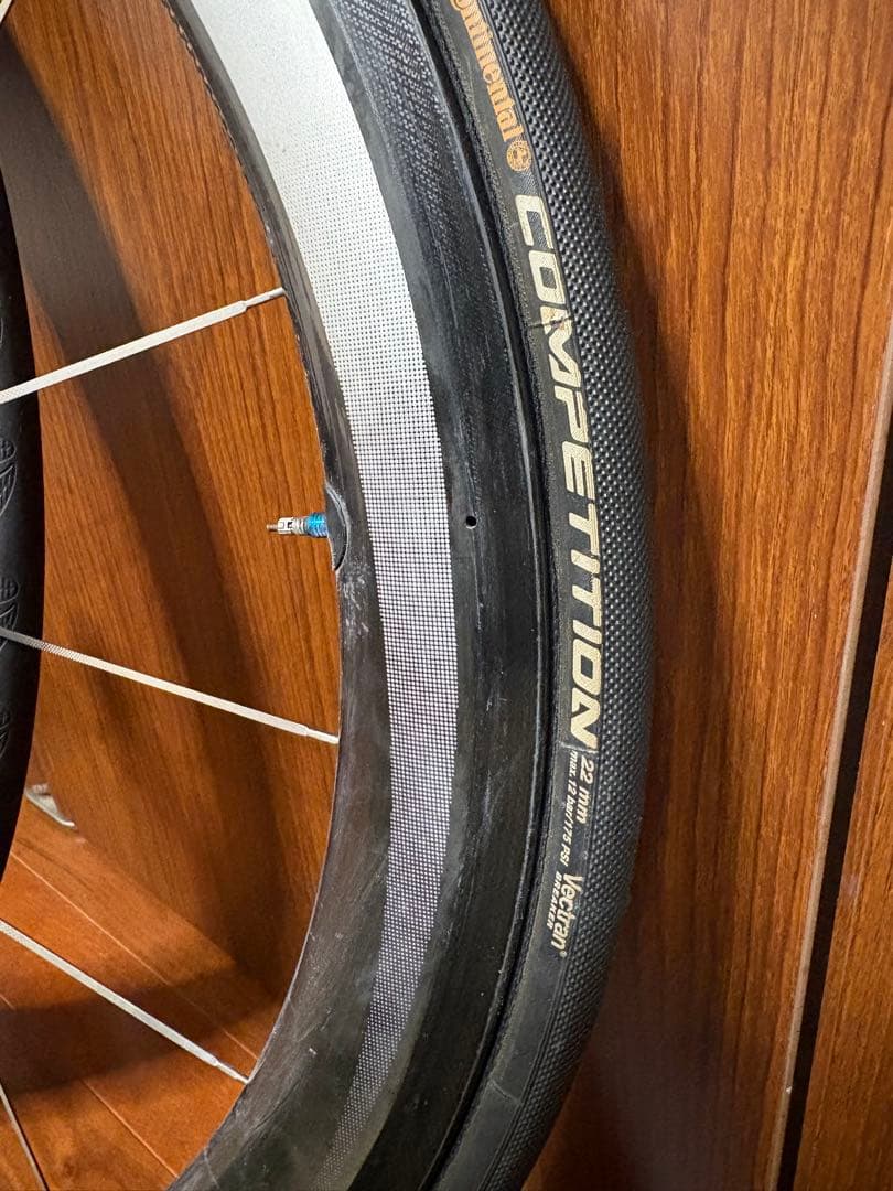 SHIMANO カーボンホイール WH-9000C50TU前後タイヤ付11速