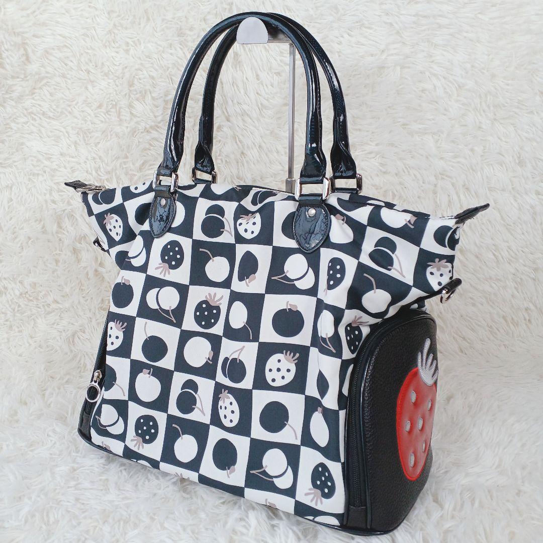 ノイジーノイジー ミエコ ウエサコ ゴルフ ボストンバッグ 格子柄