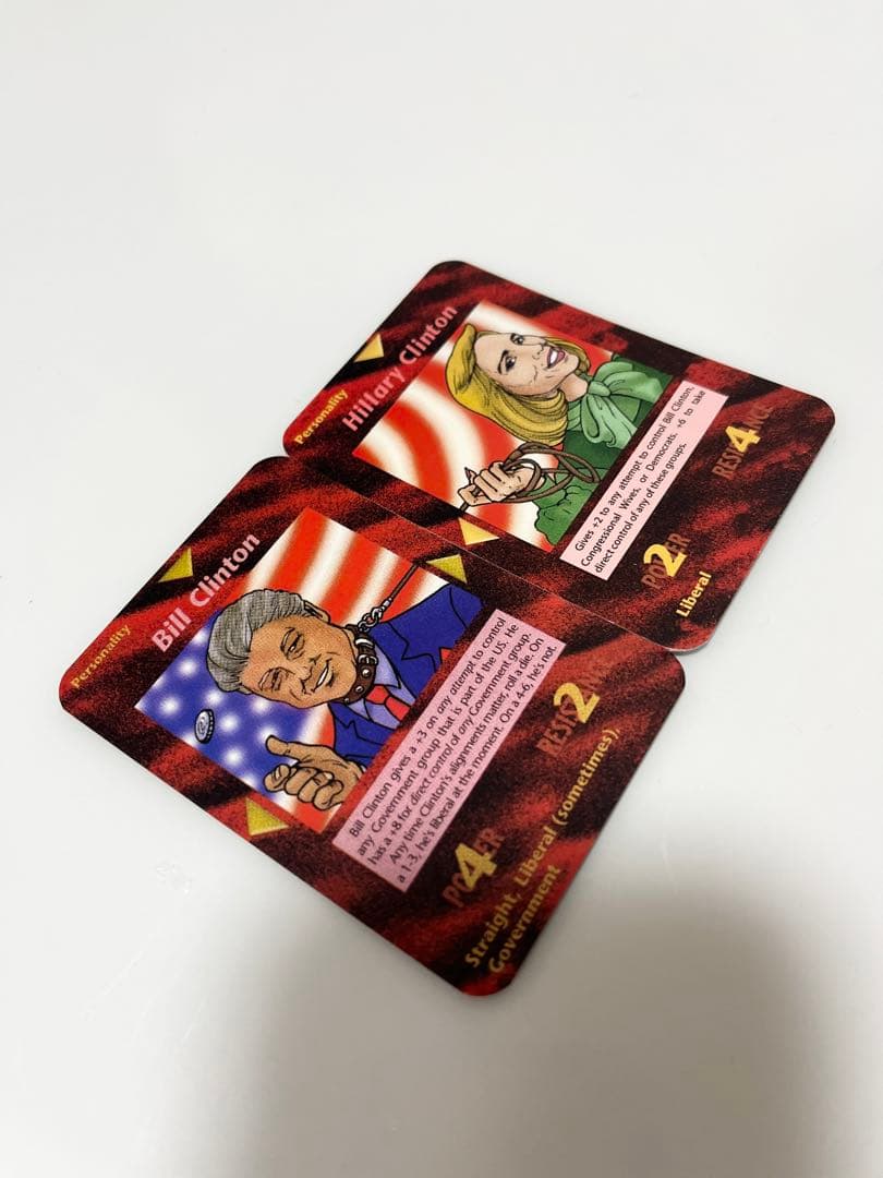 イルミナティカードBillClinton、HillaryClintonフリーメイ