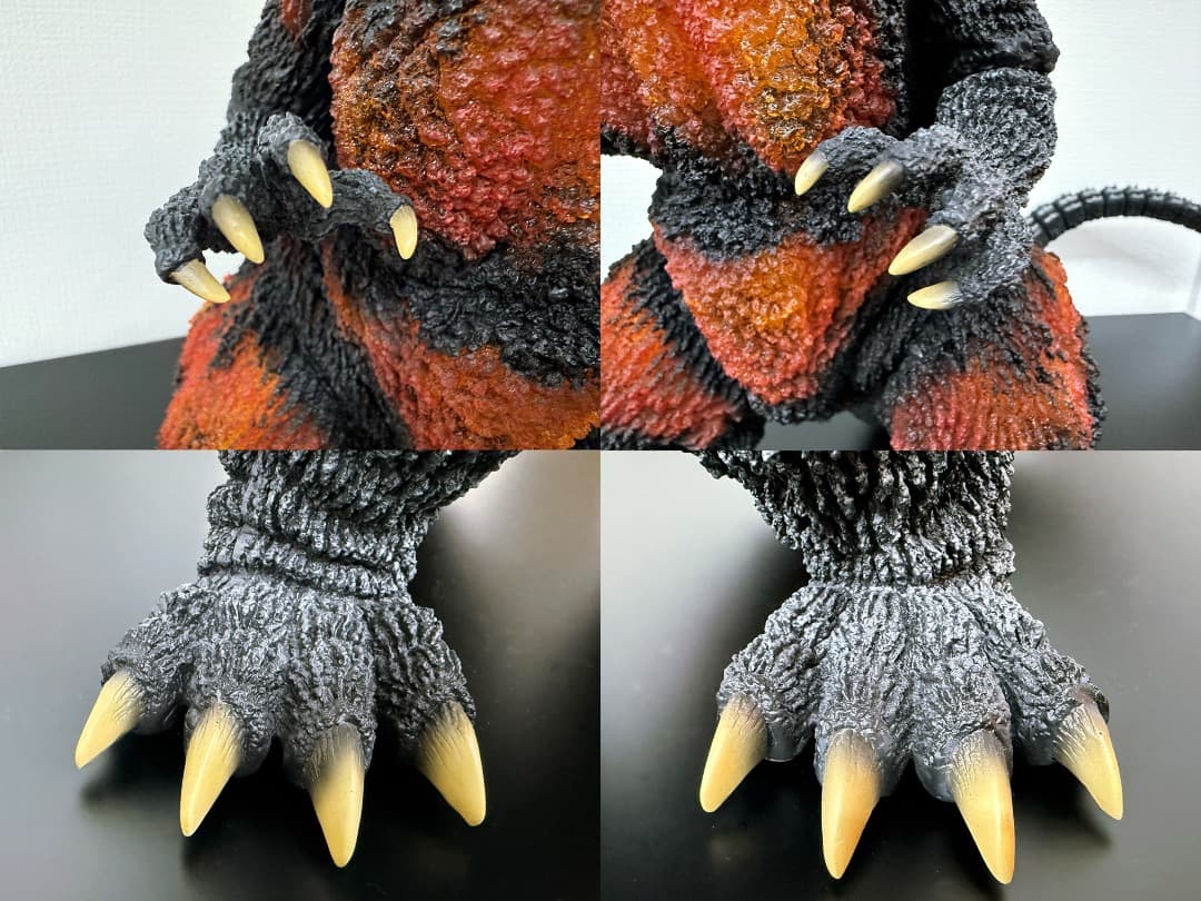 黒龍工房 リアルマスターコレクション ゴジラ 1995 バーニングゴジラ