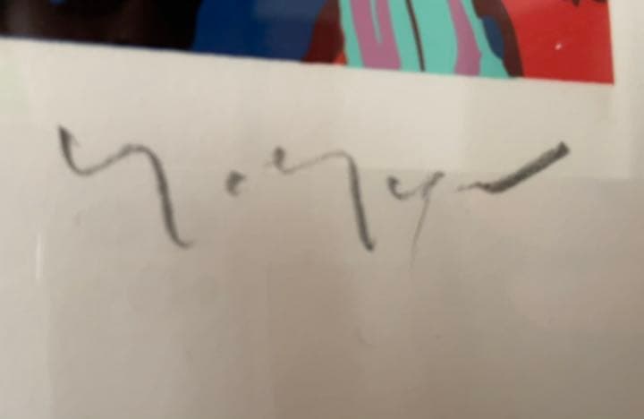 ヒロ・ヤマガタ シルクスクリーン 直筆サイン エディション有り