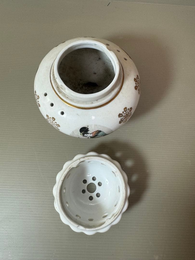 2796 薩摩焼　香炉　銘なし