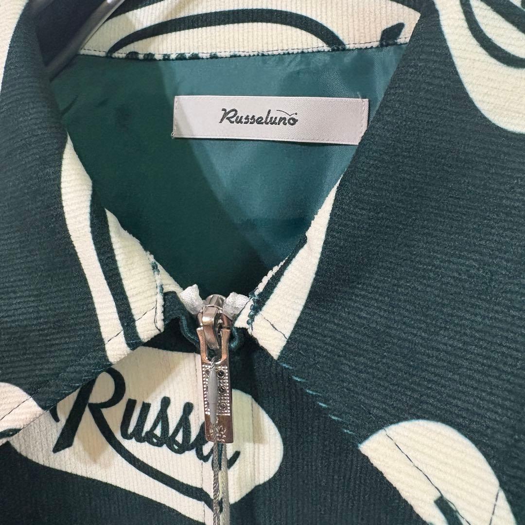 【RUSSELUNO】新品コーデュロイ総ロゴジャケットパンツ上下セット　Ｌ