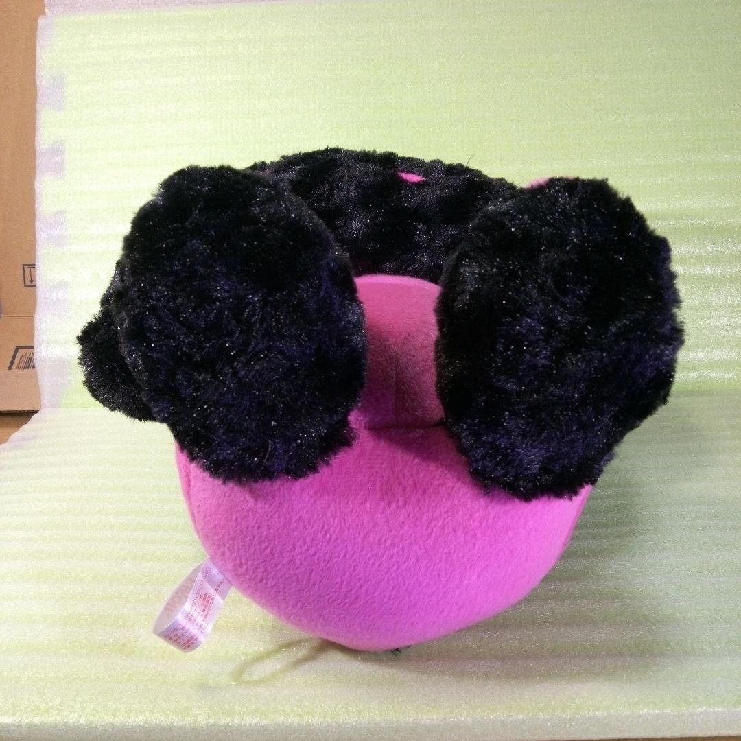 ハローキティ　ぬいぐるみ　EIKOH　エイコー　黒　ブラック　ピンク　レア