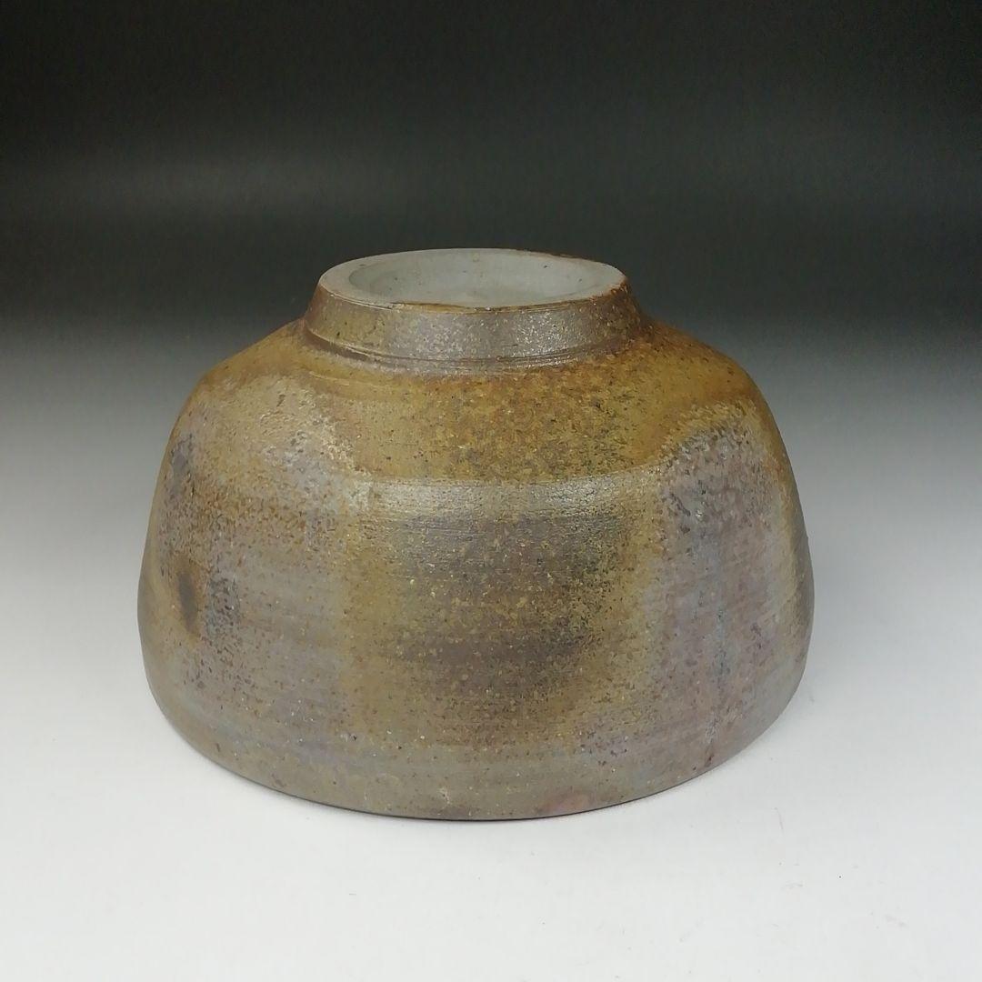 Ｔ６６０　茶碗　『備前焼』『泰山窯 造』　共箱　抹茶碗　茶道具