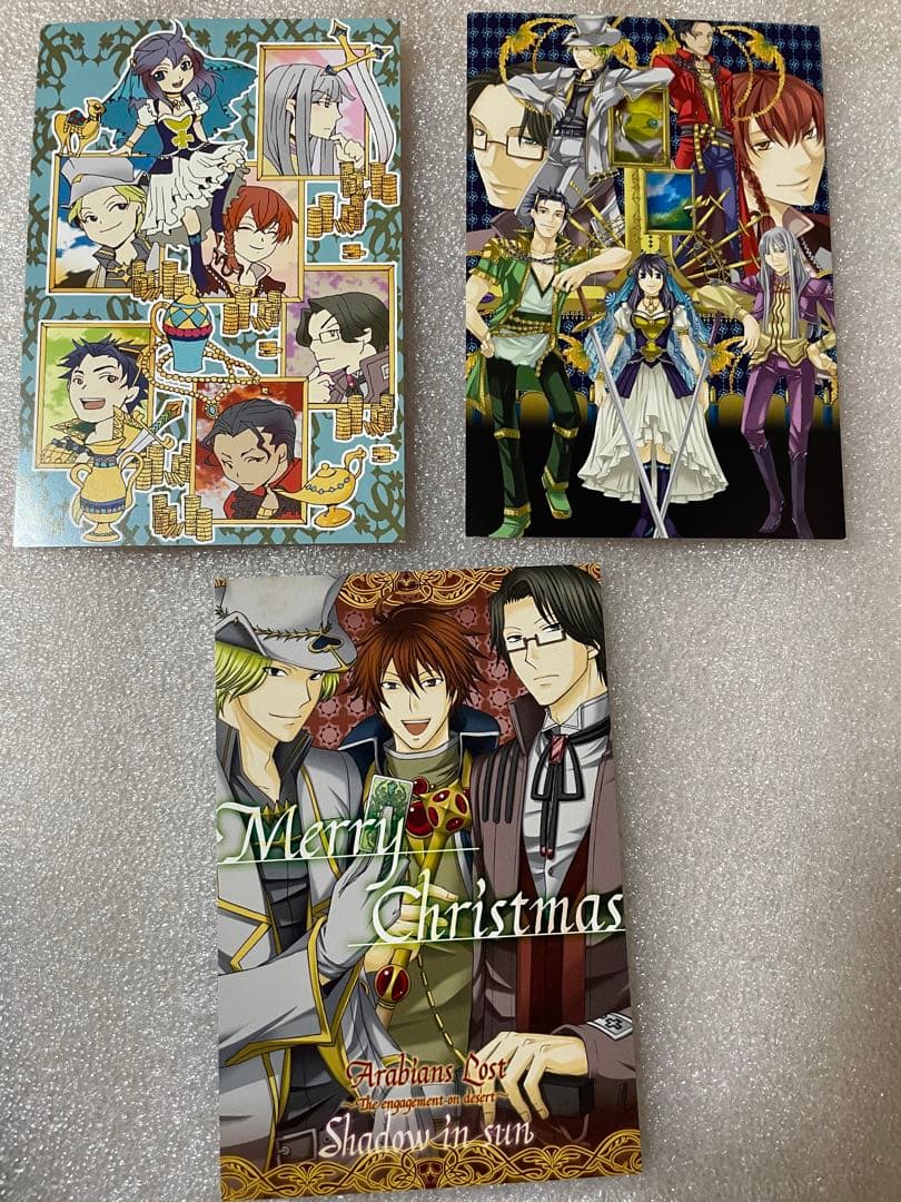 アラビアンズ　ロスト　ポストカード　缶バッジ　クインロゼ quinrose