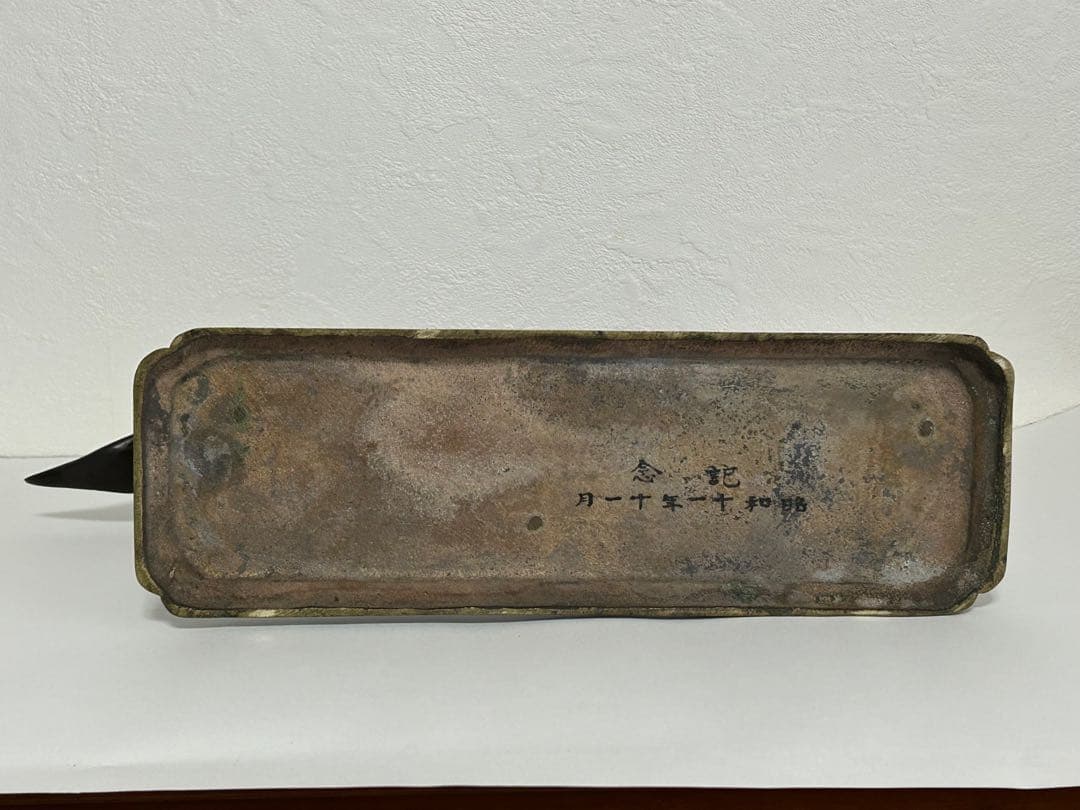 銅製　騎馬武者像