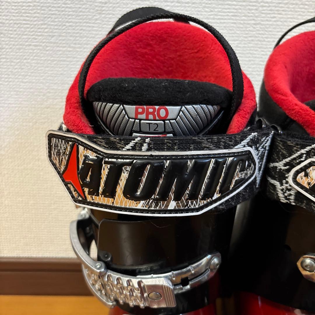 Atomic Live Fit Pro 26-26.5cm スキー靴 黒/赤