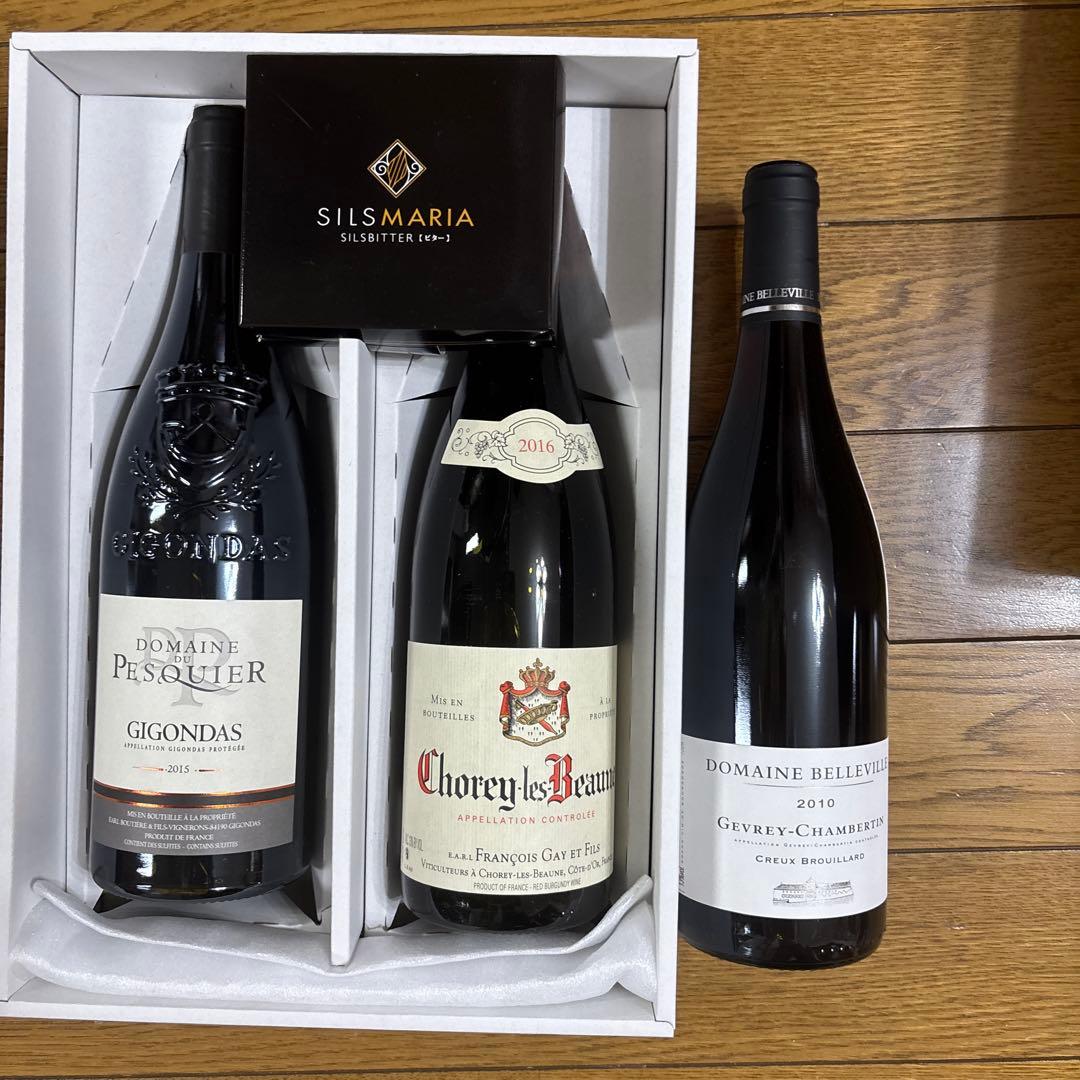 最終値下げ！　ワイン３本セット