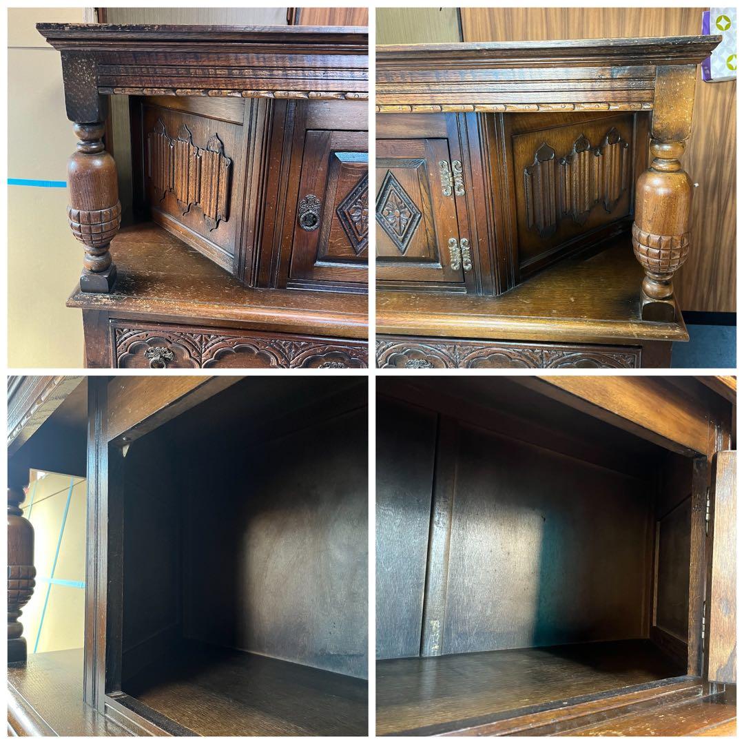 【英国Old Charm】カップボード サイドボード Wood Bros