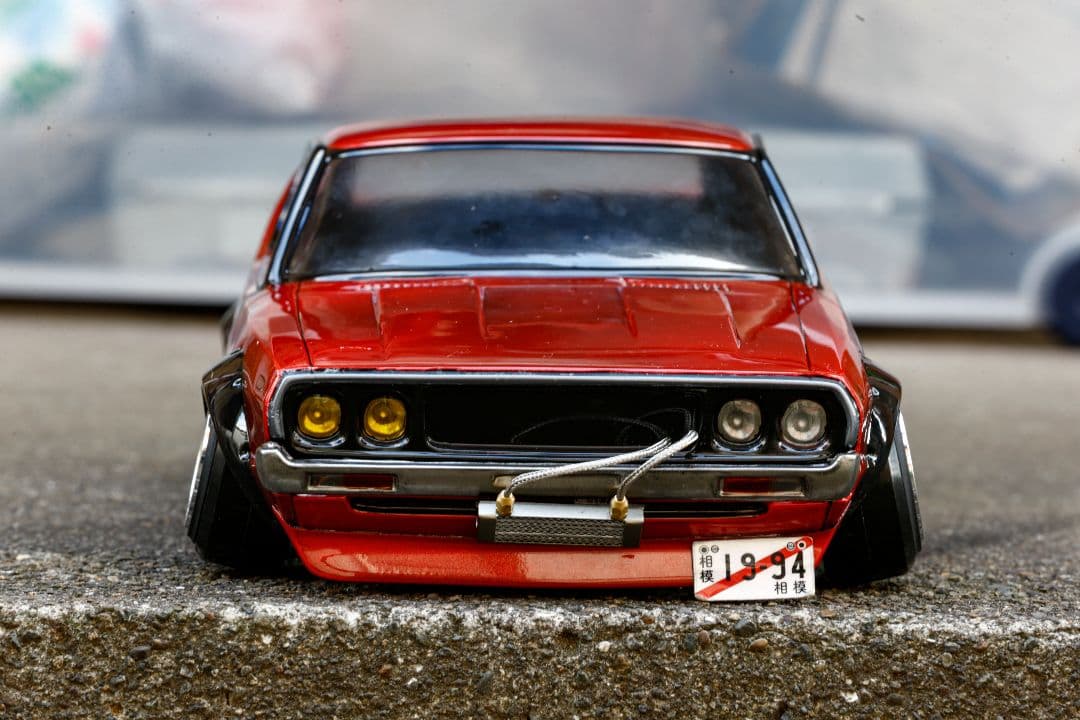 パンドラRC 日産 スカイライン 2000GT-R ケンメリ 塗装済みボディ