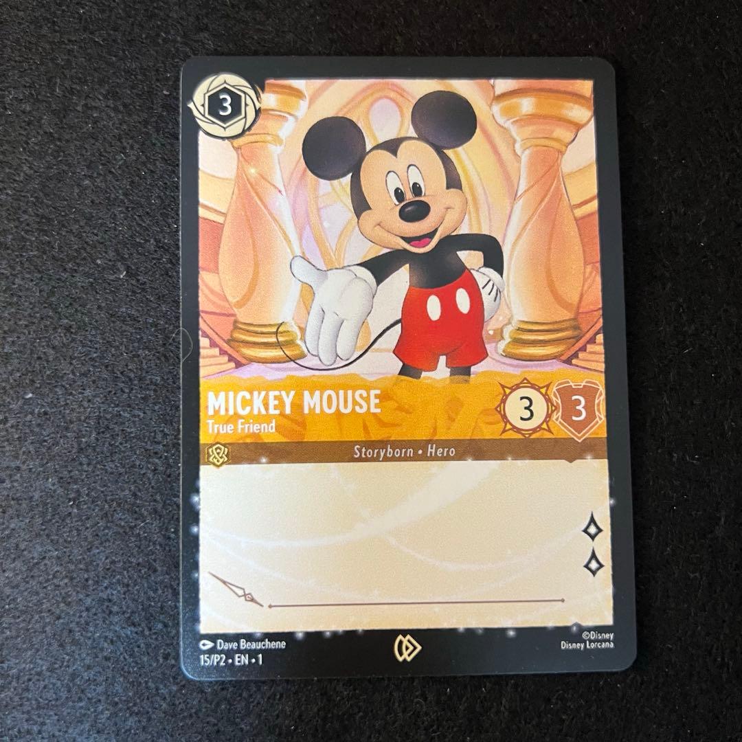 海外ロルカナ•イベント限定配布 「MICKEY MOUSE」　ミッキーマウス