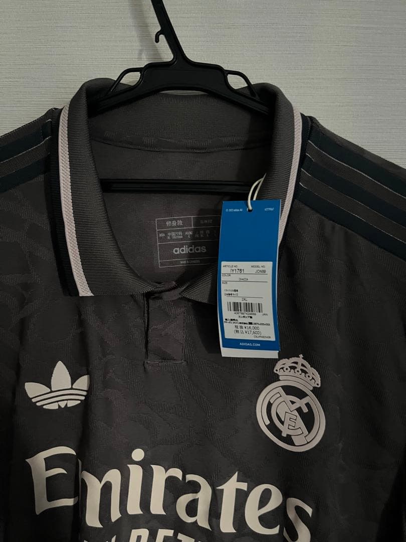 新品正規品adidas Real Madrid ユニフォーム　3rd