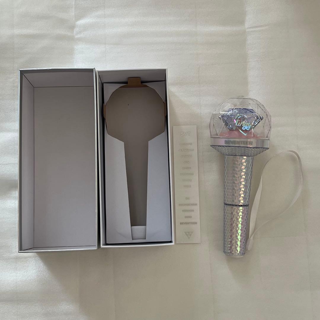 SEVENTEEN ペンライト ver.2 ver.3 ワッペン アクセサリー