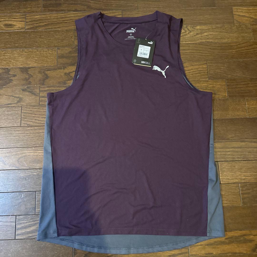 【上下M】 PUMA プーマ RF ランニングフリークス ノースリーブ パンツ