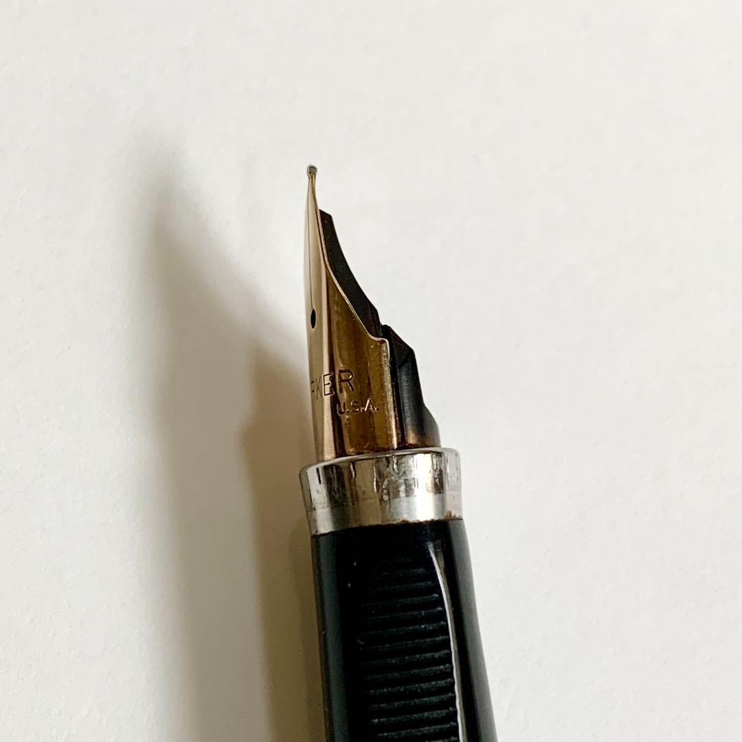 Parker 75 シズレ 刻印あり K14 スターリングシルバー 万年筆