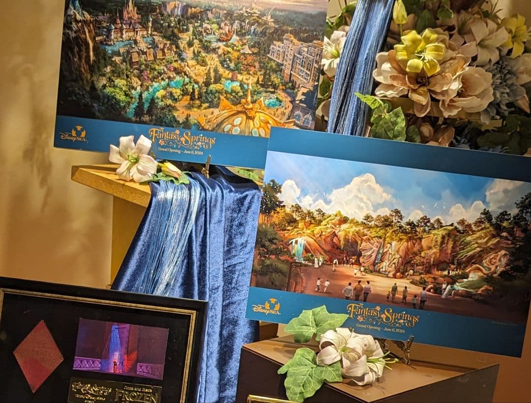 ファンタジースプリングス アートコレクション アナ雪 アナと雪の女王 アナ幼少期