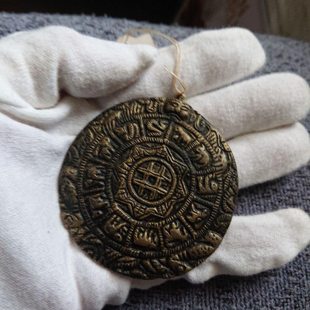 古美術円形アートピース チベット ラマ教