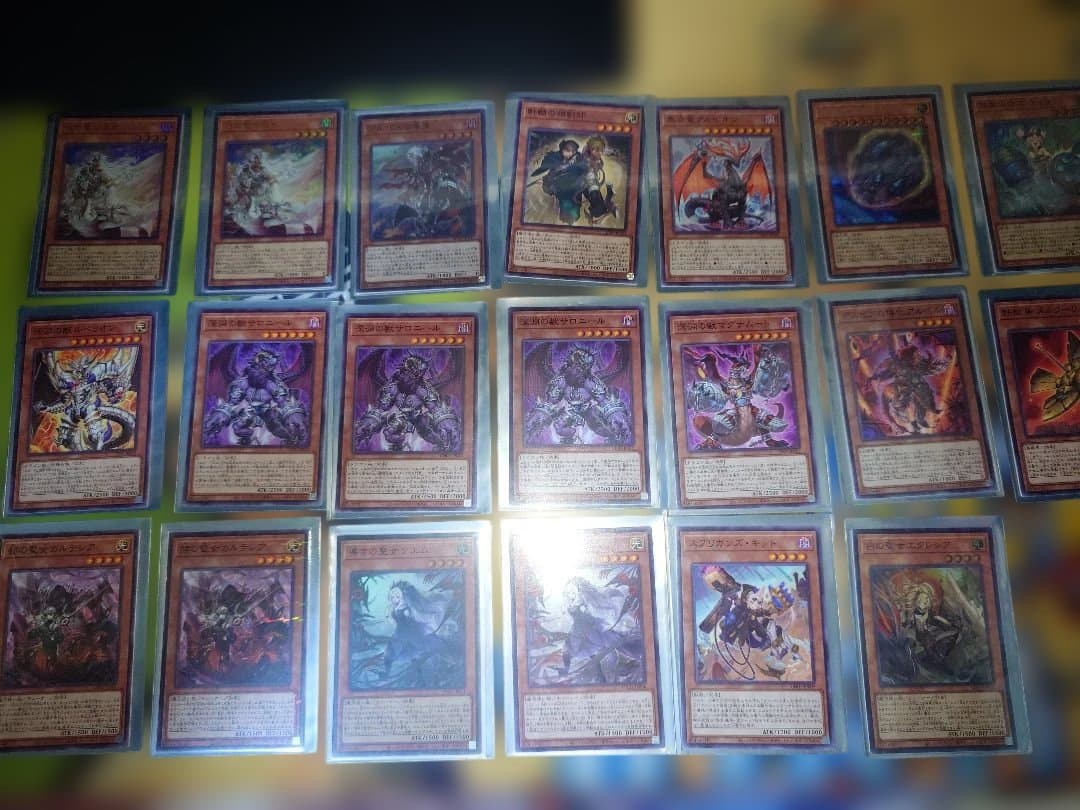 遊戯王　落胤デッキ　烙印