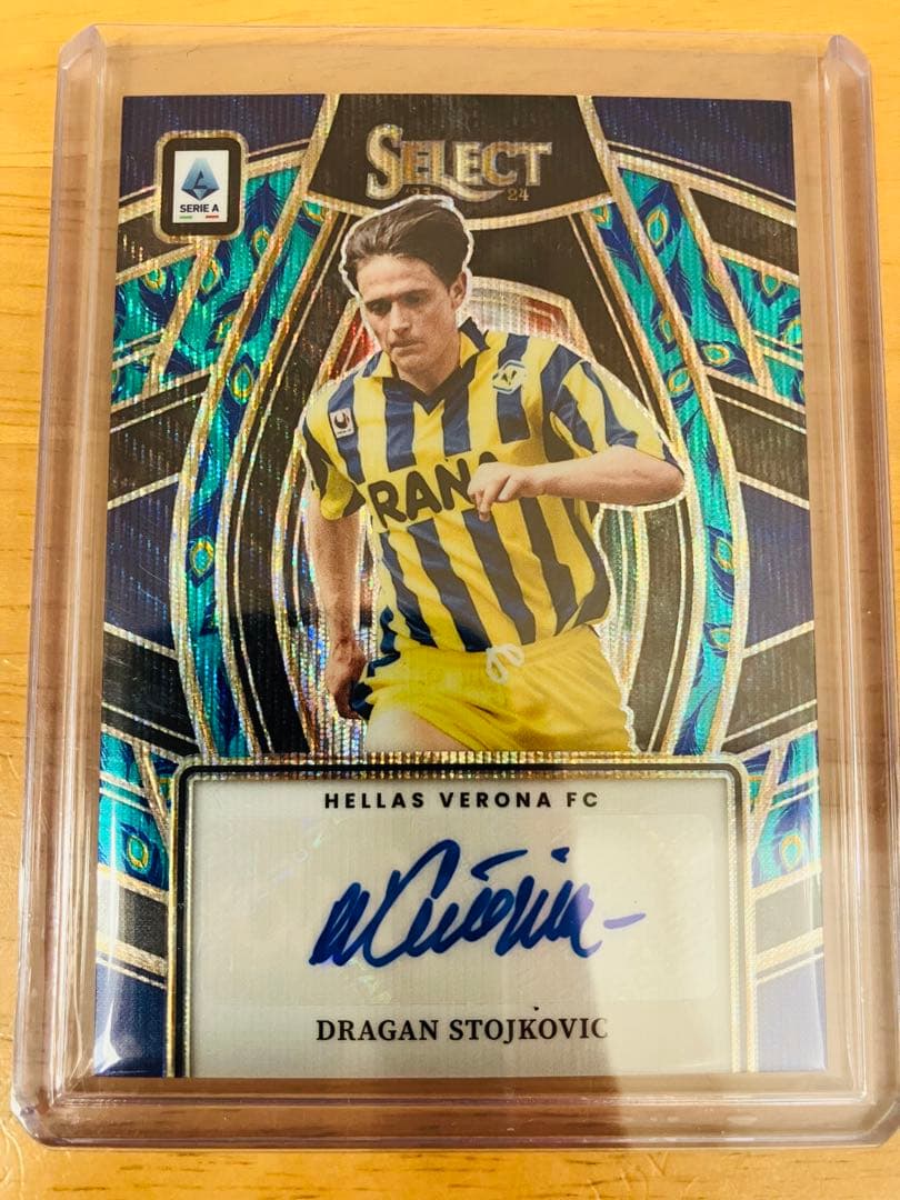 ドラガン・ストイコビッチPanini Select Serie 直筆サインカード