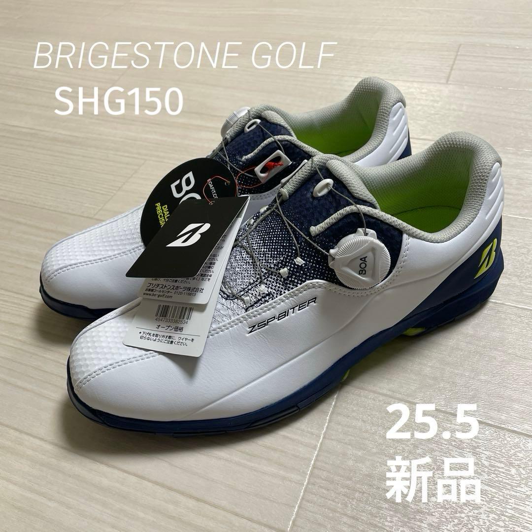 新品 ブリヂストン ゴルフ メンズ ゴルフ シューズ SHG150 25.5cm