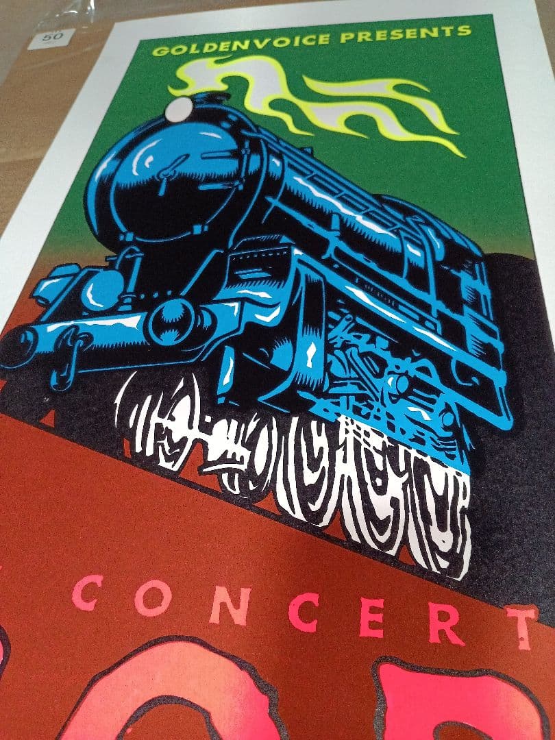 ミュージシャン bob dylan concert poster 1997 taz