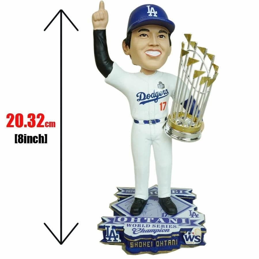 大谷翔平ボブルヘッドフィギュアワールドシリーズチャンピオントロフィー