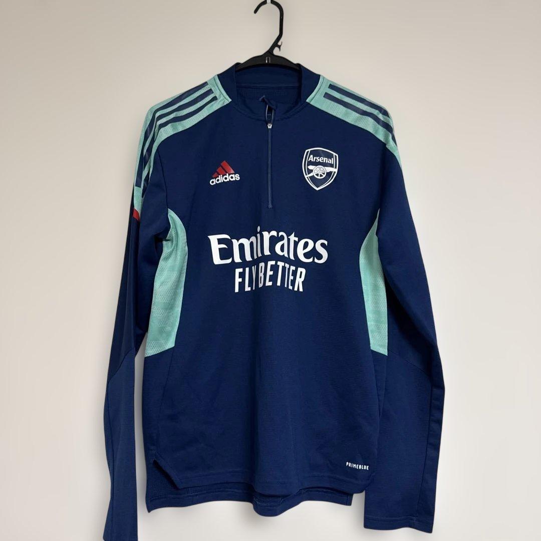 アーセナル adidas ジャージ L ネイビー