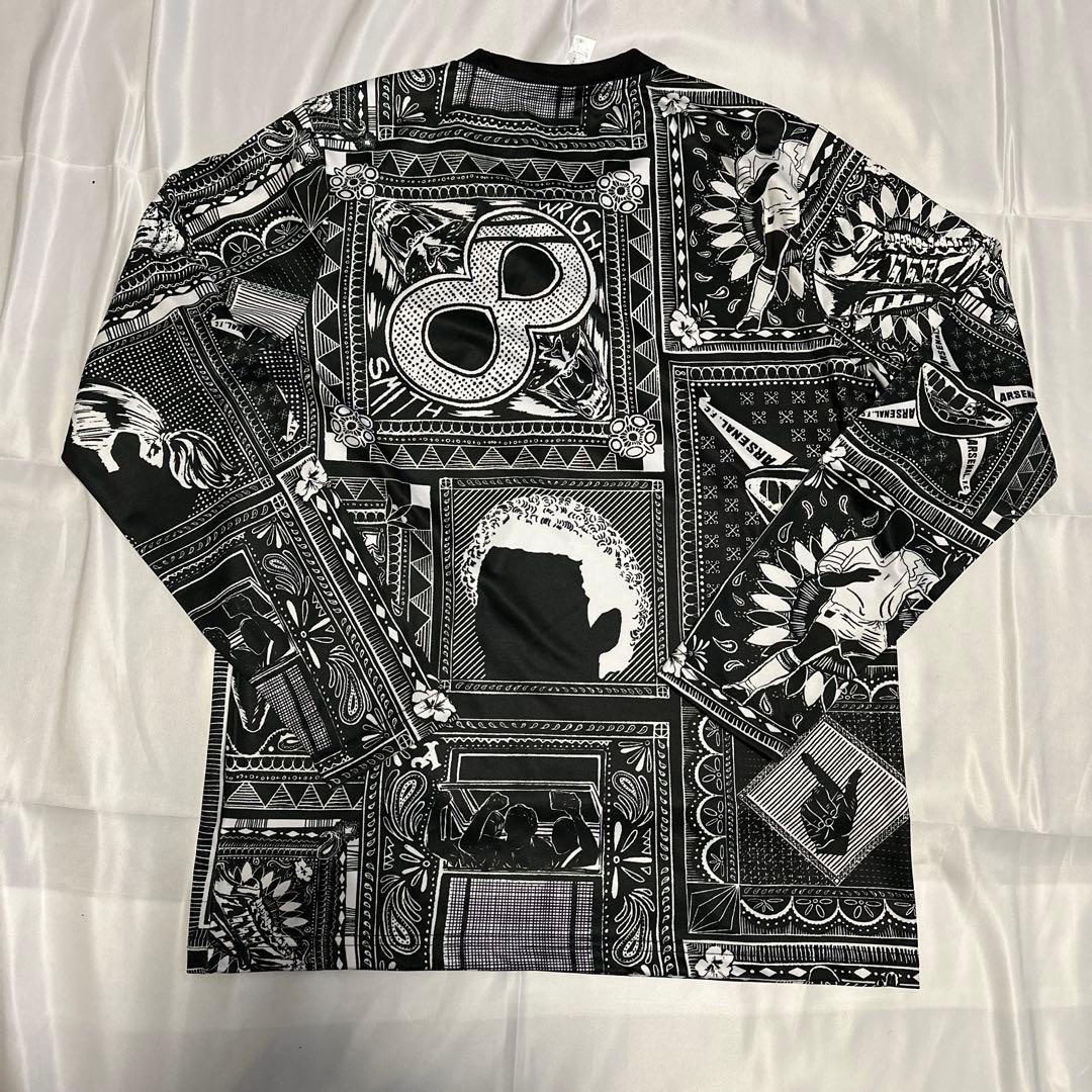 美品アーセナルFC 23/24 イアン・ライト プレシーズンマッチ Sサイズ