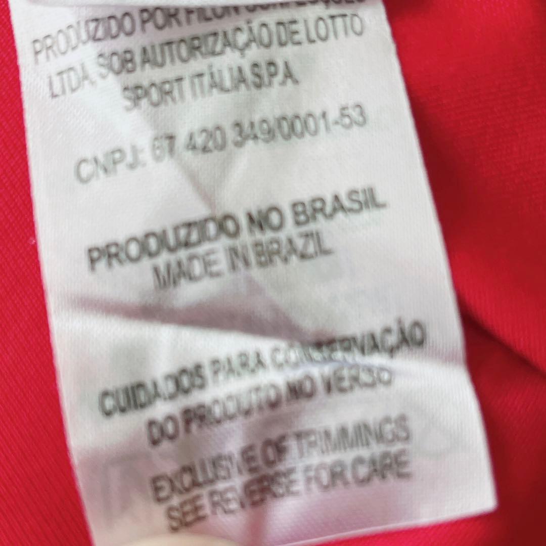 美品　Lotto ブラジルサッカー レシフェ スポルチレシフェ ユニフォーム