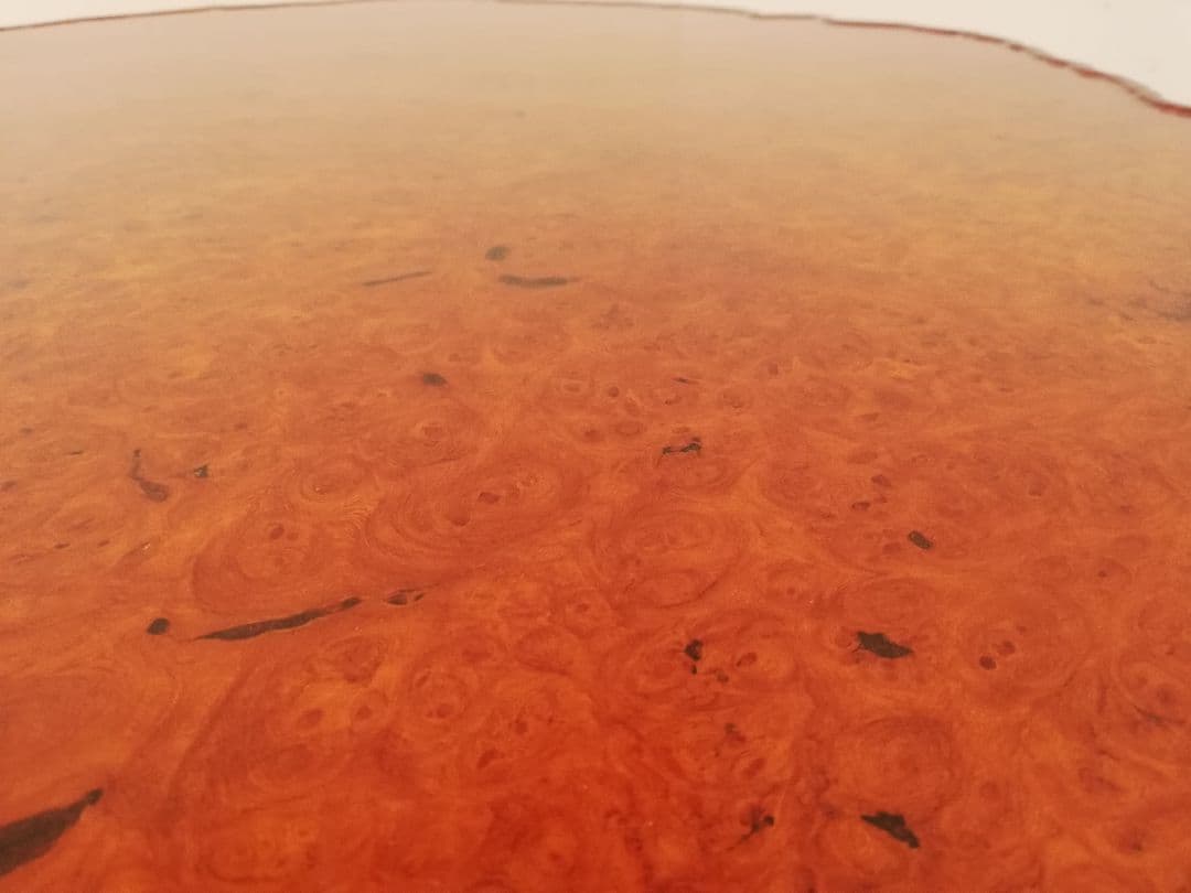 唐木 総花梨無垢 瘤 重厚な座卓