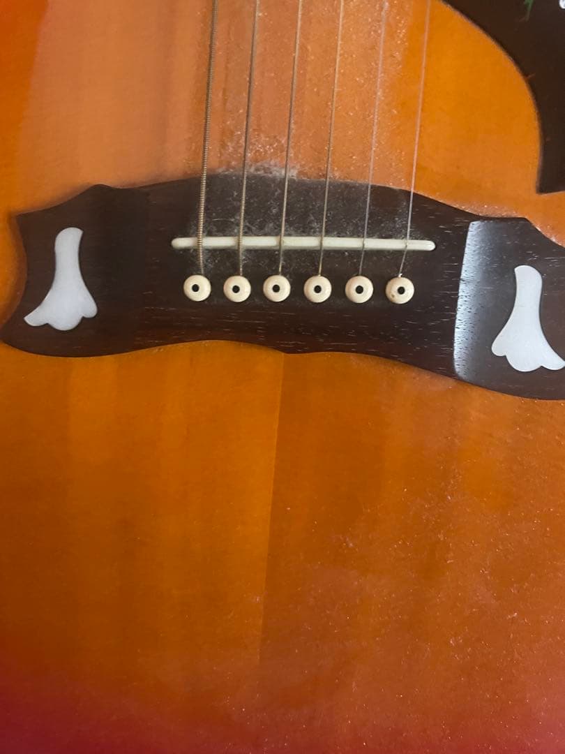 モーリスWD30日本製ギブソンヘッドダブモデル幌馬車ラベルアコステギター希少美品