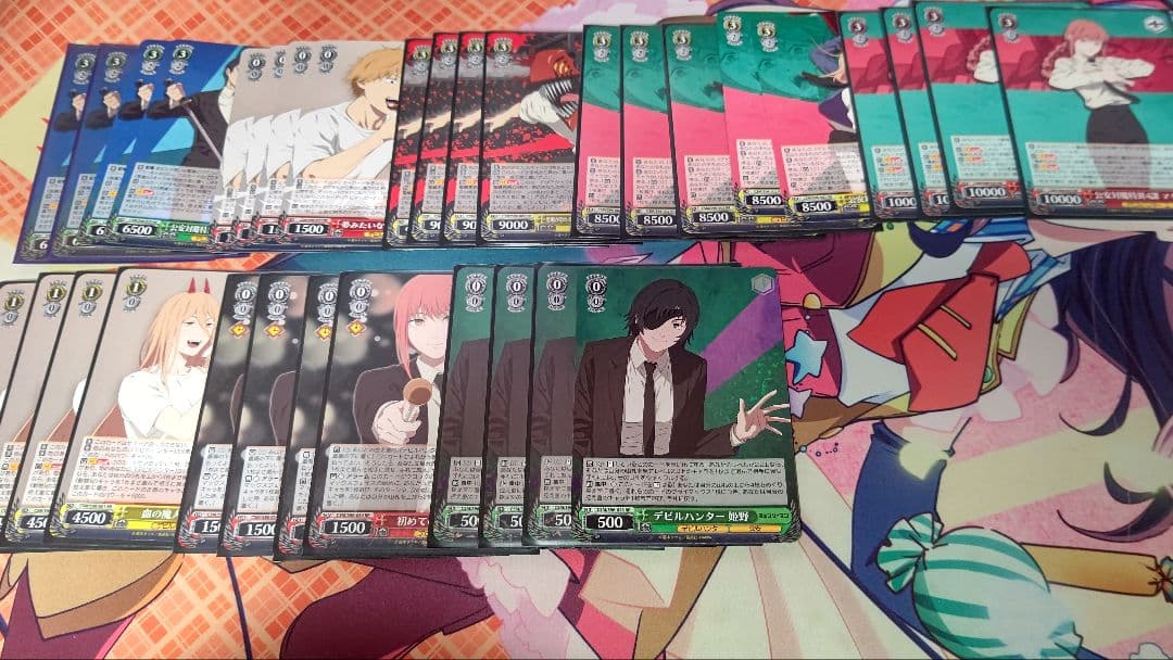 d*7様 ヴァイスシュヴァルツ チェーンソーマン まとめ売り 宝