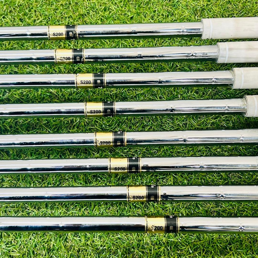 ミズノ MP-37 アイアンセット マッスルバック S 右 8本 初心者 DG