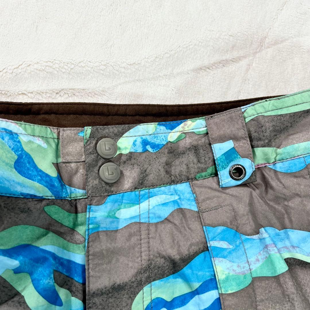 BURTON GORE-TEX 迷彩 スノーボードパンツ　2Lサイズ