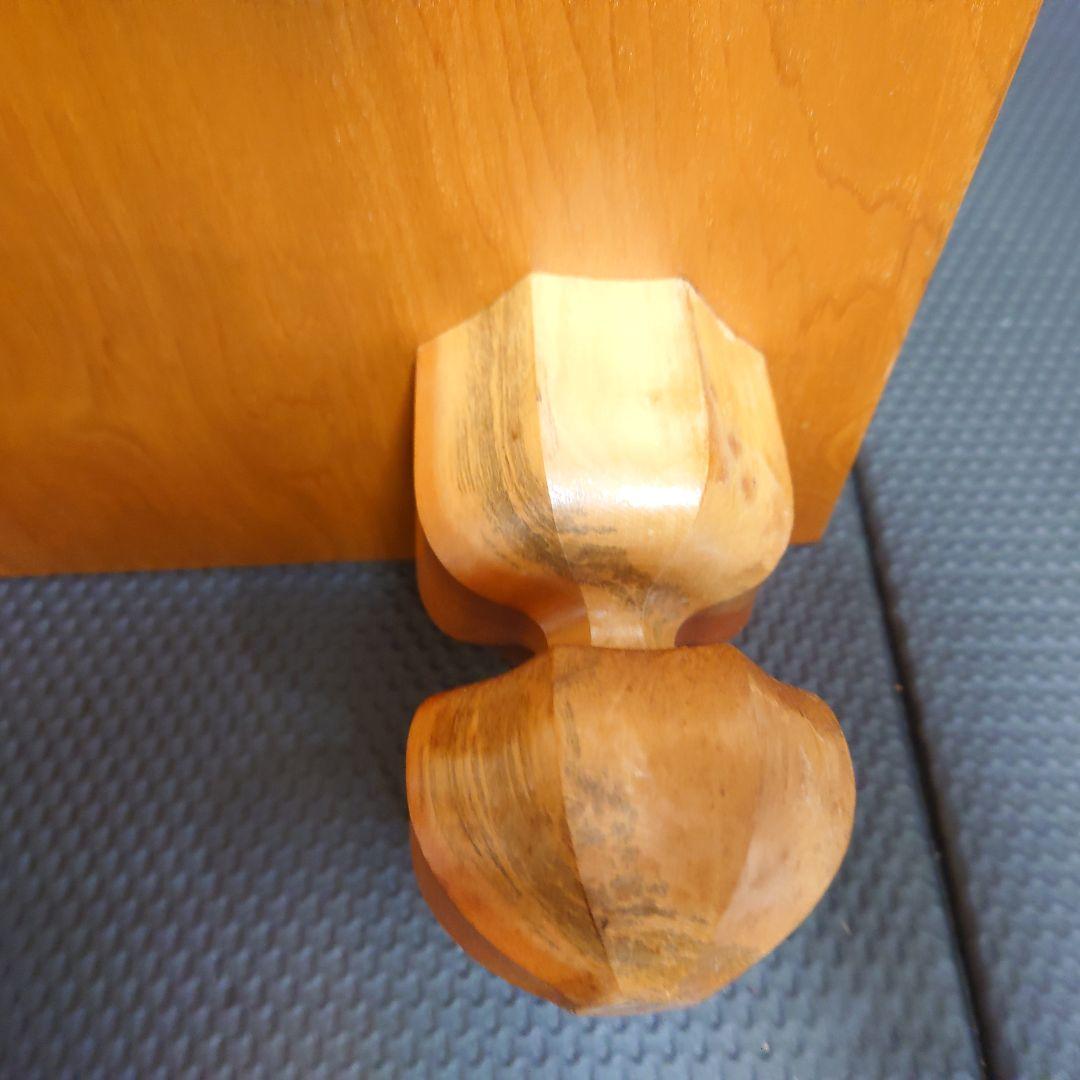 囲碁 天然木 卓上 碁盤 　甘い匂いがする碁盤！おじいちゃん一番お気に入りの碁盤