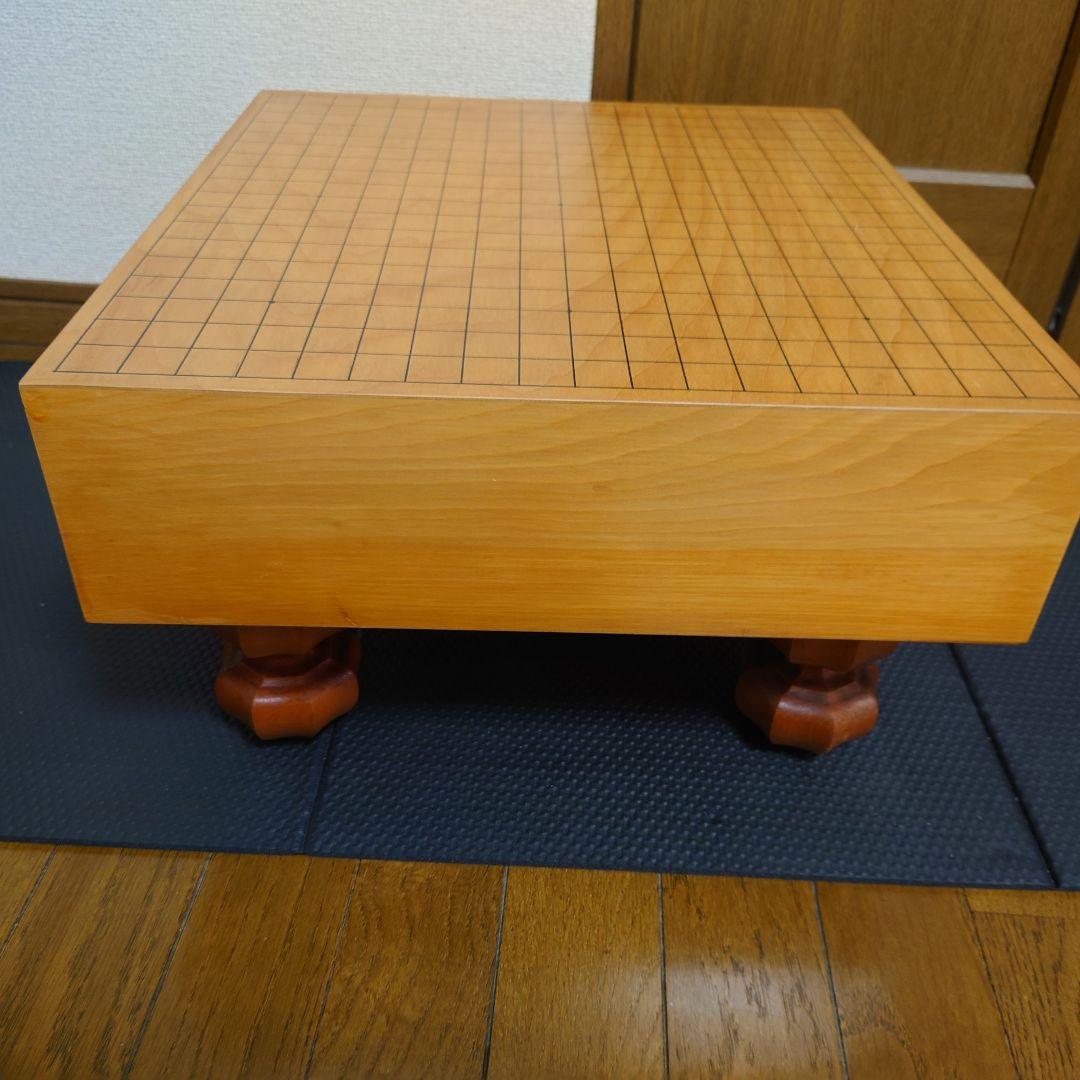 囲碁 天然木 卓上 碁盤 　甘い匂いがする碁盤！おじいちゃん一番お気に入りの碁盤