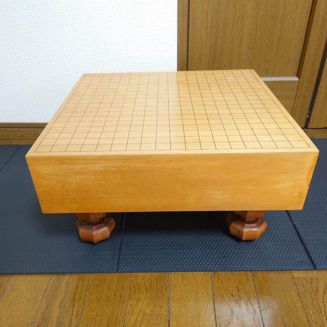 囲碁 天然木 卓上 碁盤 　甘い匂いがする碁盤！おじいちゃん一番お気に入りの碁盤