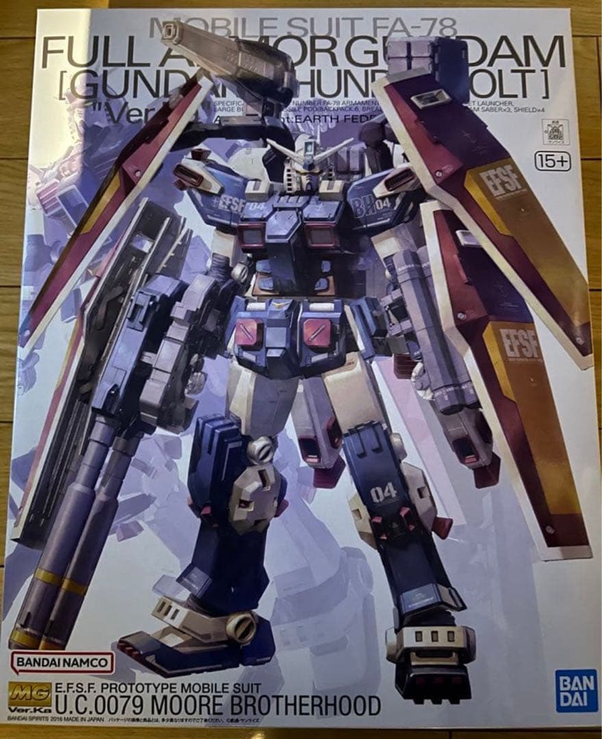 【新品未開封】MG 1/100フルアーマーガンダム Ver.Ka サンダーボルト