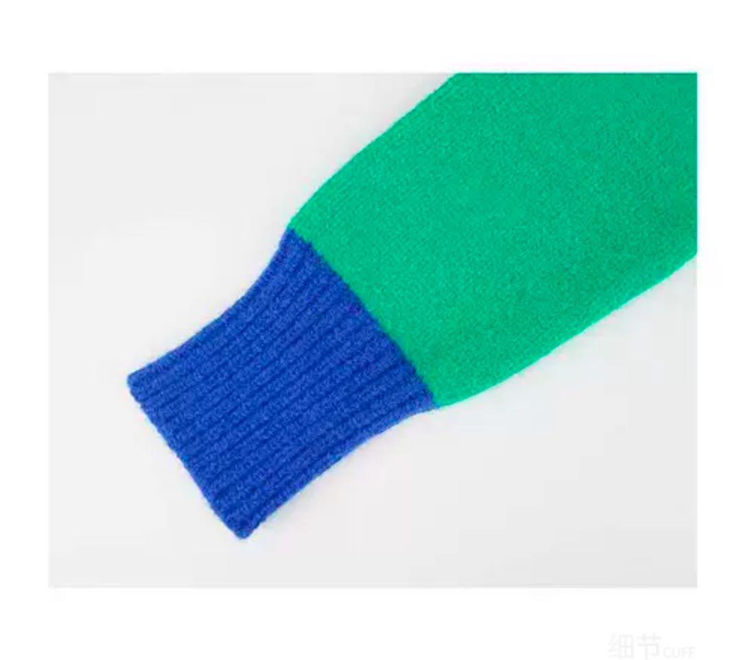 未入荷　カステルバジャクレディースゴルフセーター　マルチカラーS L