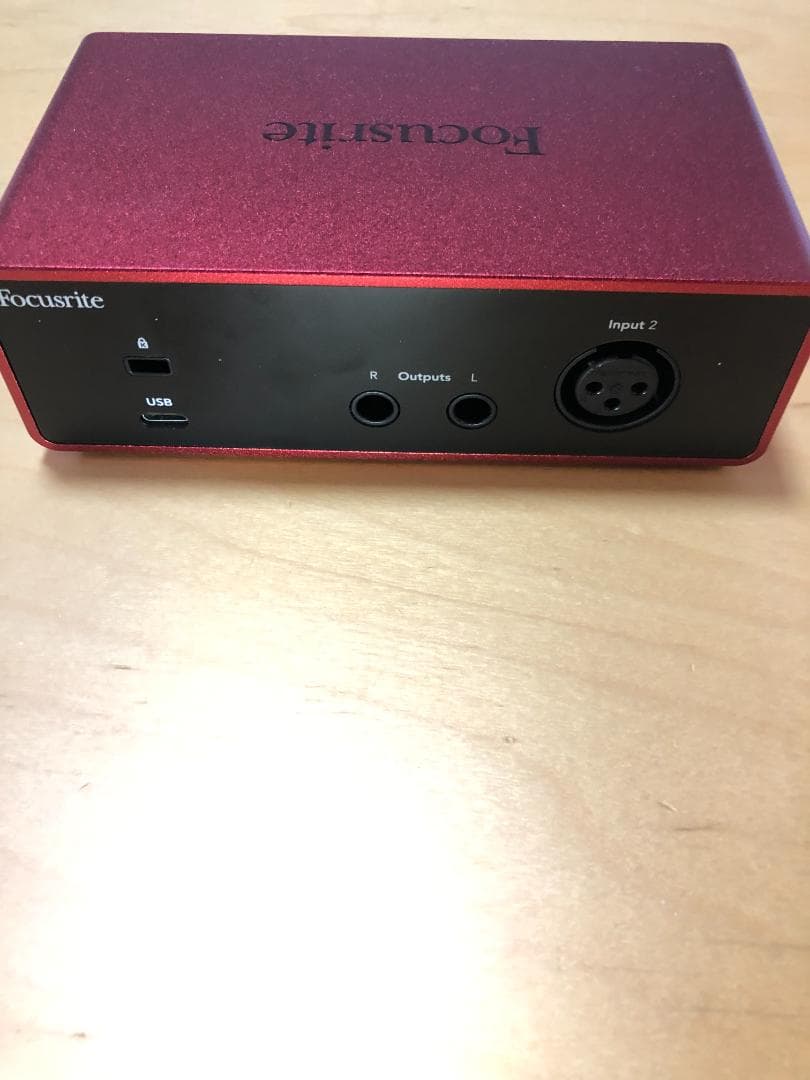 Focusrite Scarlett Solo USBインターフェース
