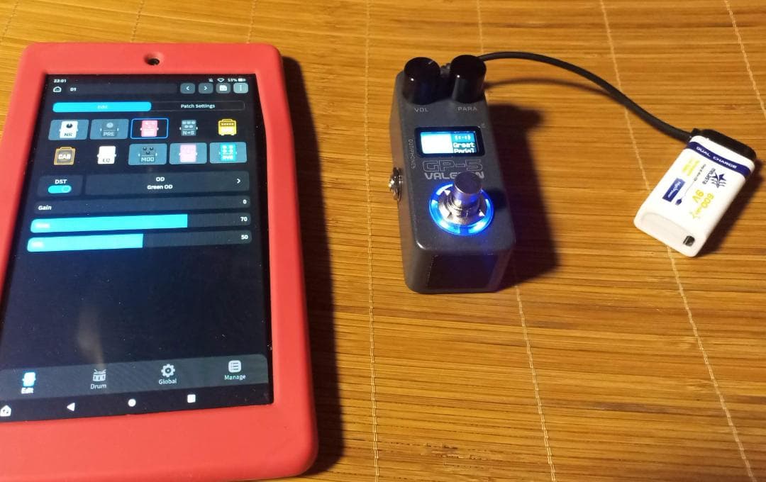 Valeton GP-5 ギター・ベース用マルチエフェクター