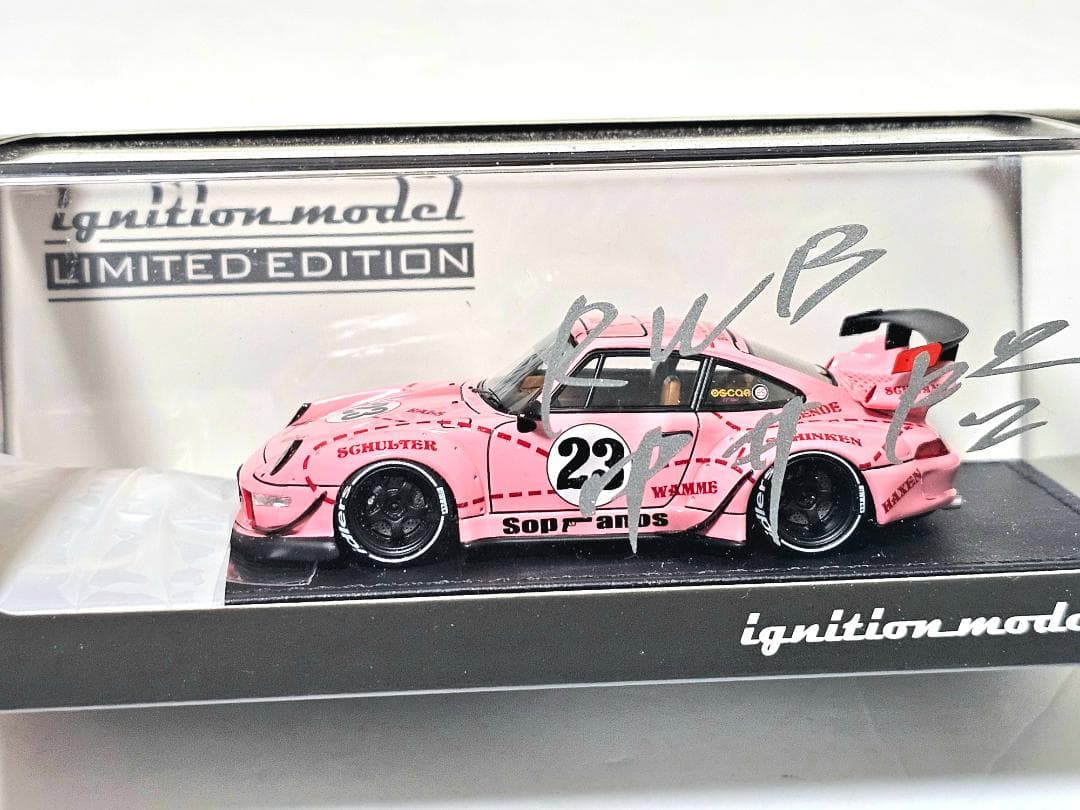 イグニッションモデル RWB 993 ポルシェ PINK PIG　1/43